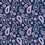 Paisley Large Zip Pouch